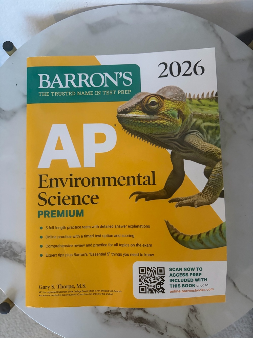 AP Environmental Science Premium 2026 - Yellow/Green
